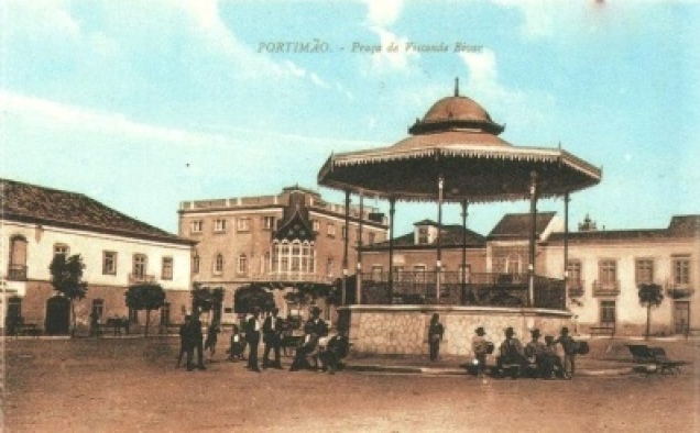 Coreto, Praça Manuel Teixeira Gomes, 1925